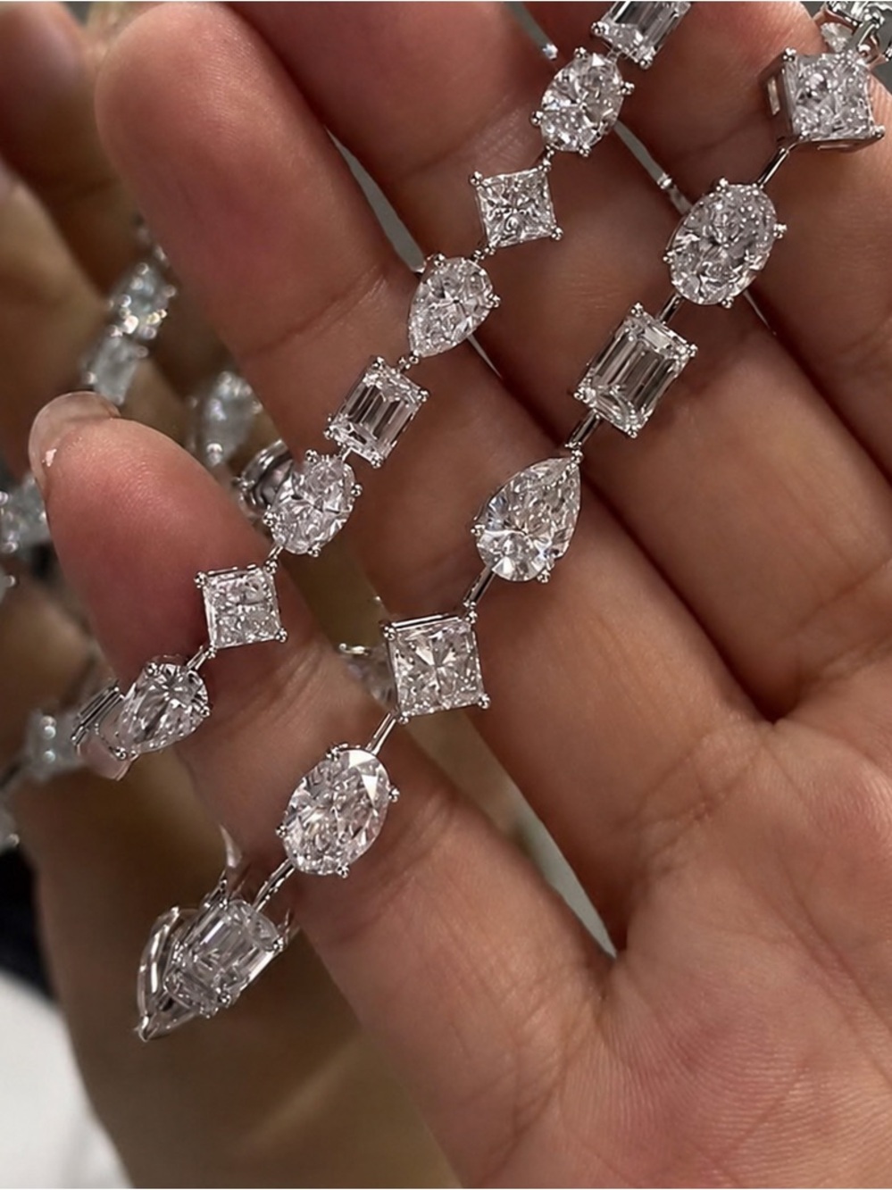Multi Stone Tennis Bracelet - Picture 1 of 15